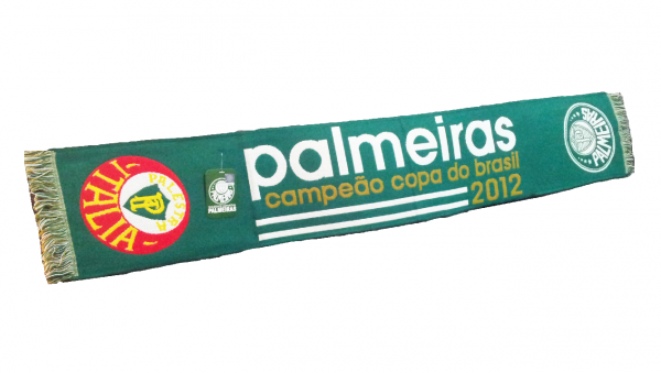 Cachecol Oficial Palmeiras – Modelo Copa do Brasil 2012